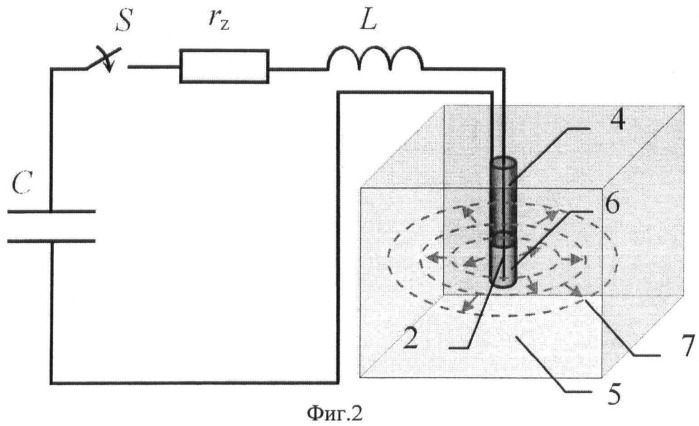 Способ электроразрядного разрушения твердых материалов (патент 2500889)