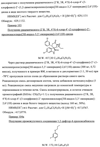 Производные спироиндолинона (патент 2435771)