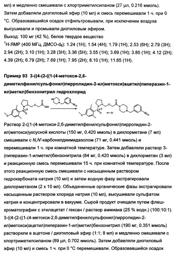 Замещенные сульфамидные производные (патент 2462464)