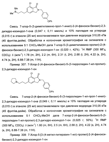 Изоиндоловые соединения и их применение в качестве потенциирующих факторов метаботропного глутаматного рецептора (патент 2420517)