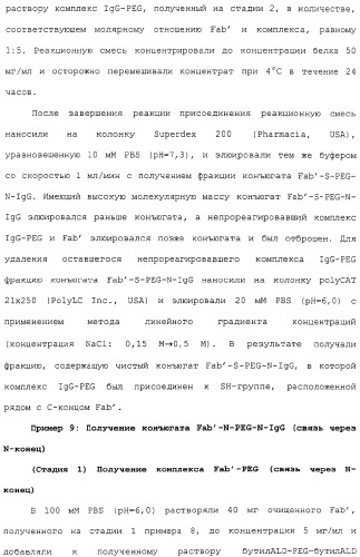 Физиологически активный полипептидный конъюгат, обладающий пролонгированным периодом полувыведения in vivo (патент 2312868)