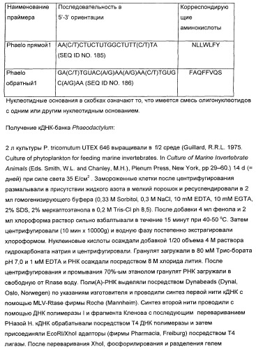 Способ получения полиненасыщенных жирных кислот в трансгенных растениях (патент 2449007)