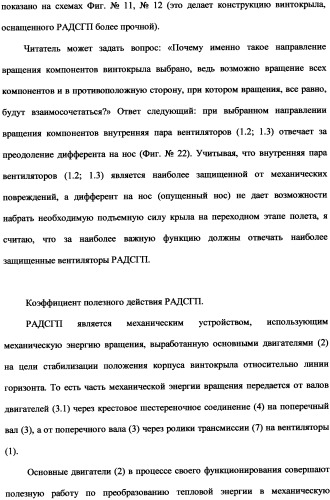 Ротационный аэродинамический стабилизатор горизонтального положения (патент 2340512)