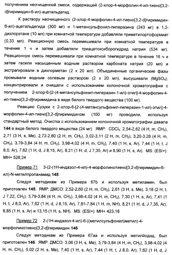 Ингибиторы фосфоинозитид-3-киназы и содержащие их фармацевтические композиции (патент 2437888)