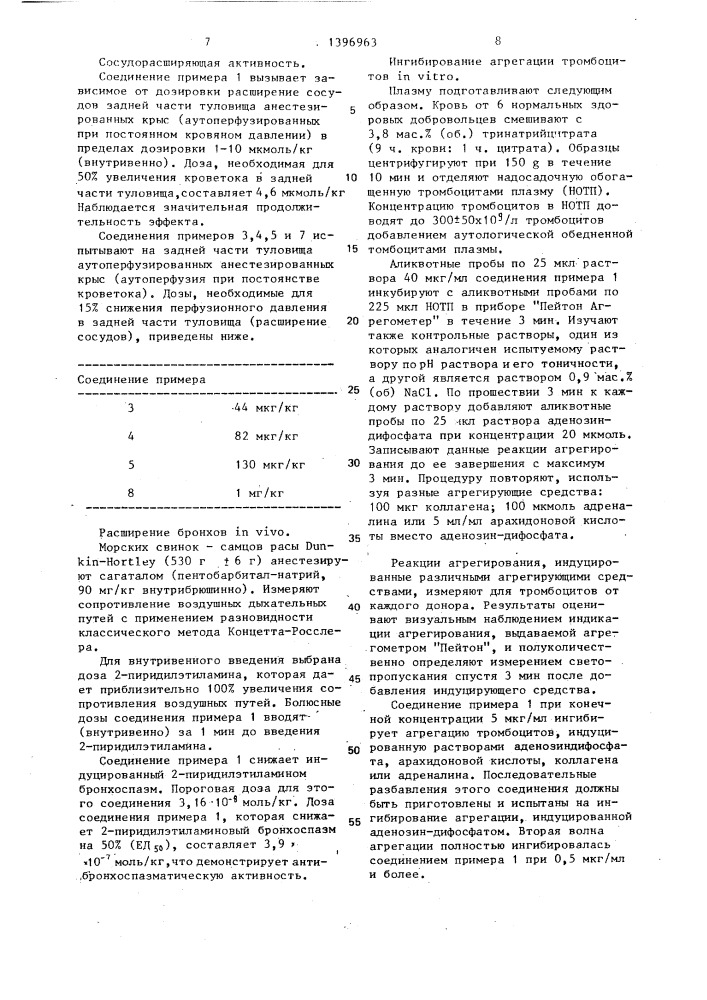 Способ получения производных дигидропиридазинона (патент 1396963)