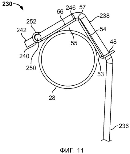 Заменяемые зубцы направляющего узла сельскохозяйственной уборочной машины (патент 2513117)