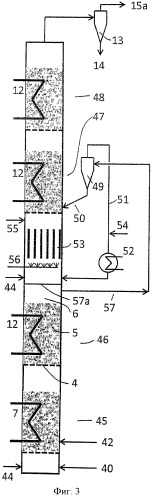 Способ и устройство для получения синтез-газа с низким содержанием смол из биомассы (патент 2516533)