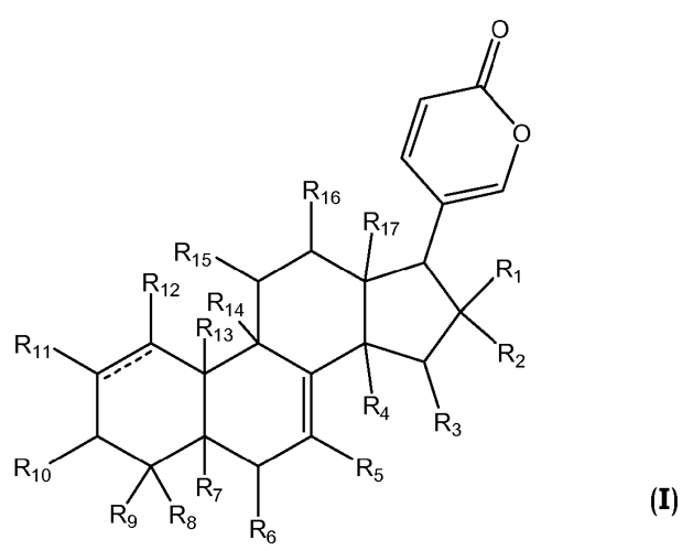 Противораковые стероидныелактоны, ненасыщенные в положении 7(8) (патент 2572595)