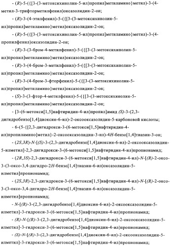Производные оксазолидиновых антибиотиков (патент 2506263)