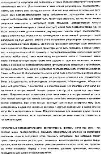 Способ получения полиненасыщенных кислот жирного ряда в трансгенных организмах (патент 2447147)