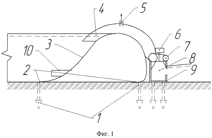 Мобильное гидроэнергетическое сооружение с водоподпорной наполняемой оболочкой (патент 2413052)