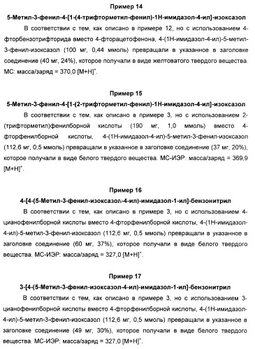 Производные арил-изоксазол-4-ил-имидазола (патент 2425045)