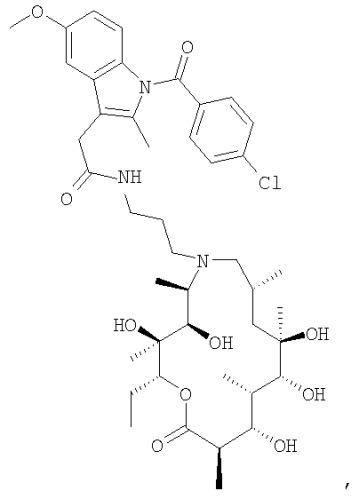 Макролидные конъюгаты с противовоспалительной активностью (патент 2355699)