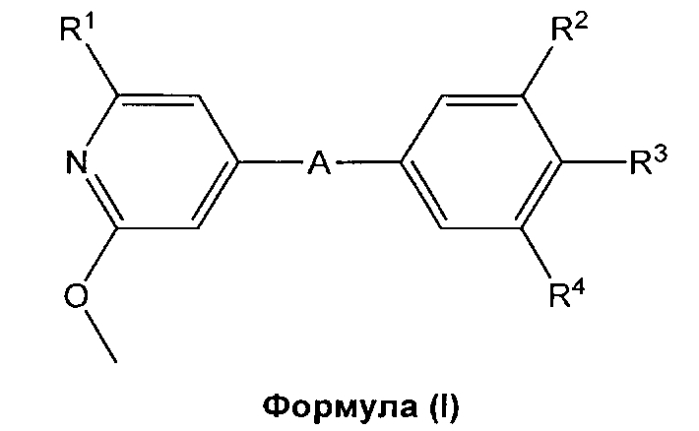 2-метокси-пиридин-4-ильные производные (патент 2588141)