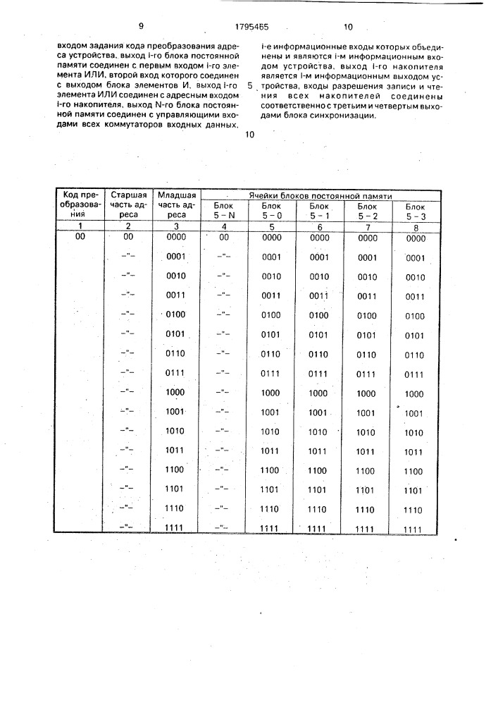 Устройство для параллельной передачи информации (патент 1795465)