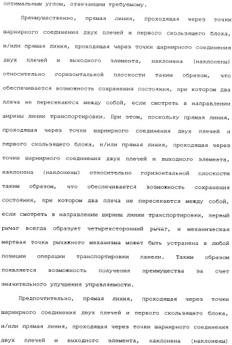 Устройство для транспортировки панели (патент 2336967)