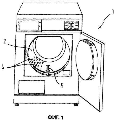 Бытовой водопотребляющий прибор с рельефным бельевым барабаном (патент 2402651)