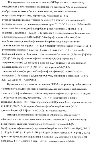 Производные пиразина, полезные в качестве антагонистов аденозинового рецептора (патент 2417994)