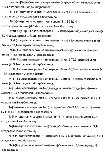 Оксадиазольные соединения, их применение в изготовлении лекарственного средства и способ ингибирования активности dgat1 (патент 2421451)