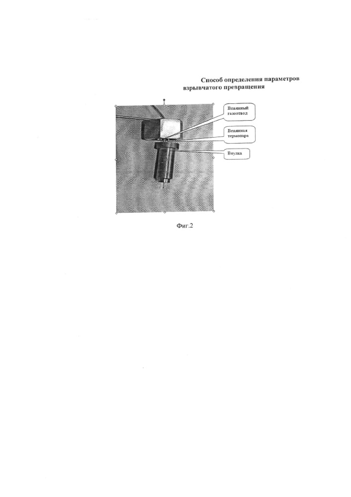Способ определения параметров взрывчатого превращения (патент 2623827)