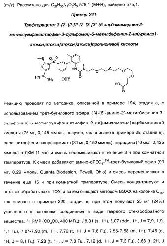 Производные тиофена и фармацевтическая композиция (варианты) (патент 2359967)