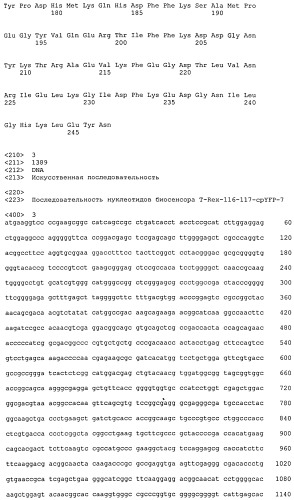 Выделенная нуклеиновая кислота, кодирующая флуоресцентный биосенсор, кассета экспрессии, клетка продуцирующая флуоресцентный биосенсор, выделенный флуоресцентный биосенсор (патент 2515903)
