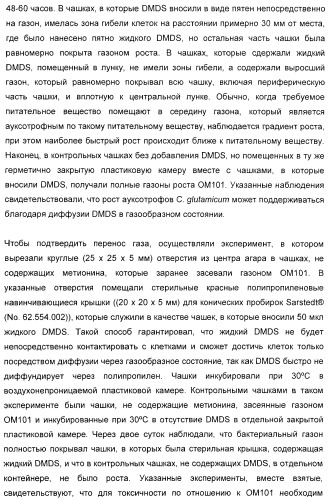 Применение диметилдисульфида для продукции метионина микроорганизмами (патент 2413001)