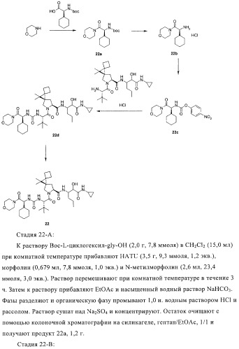 Ингибиторы hcv/вич и их применение (патент 2448976)