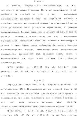 Спиросоединения и их фармацевтическое применение (патент 2490250)