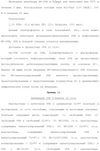 Включение адъюванта в иммунонанотерапевтические средства (патент 2496517)