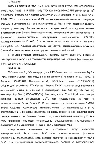 Нейссериальные вакцинные композиции, содержащие комбинацию антигенов (патент 2317106)