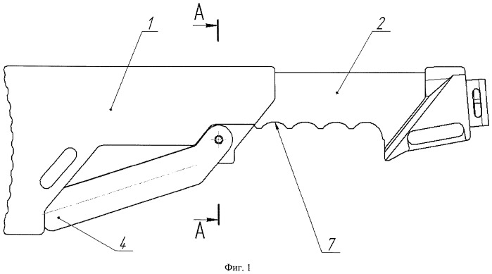 Приклад стрелкового оружия (патент 2547124)