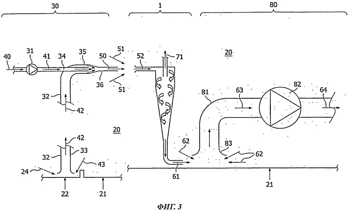 Циклонный сепаратор (патент 2515599)