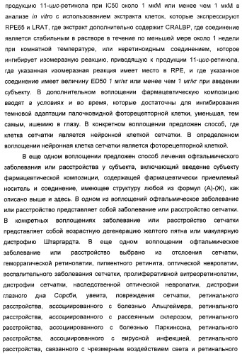 Соединения, представляющие собой алкинилфенильные производные, для лечения офтальмических заболеваний и расстройств (патент 2470910)