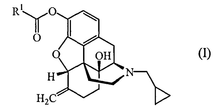 Диэфирные пролекарства налмефена (патент 2495041)