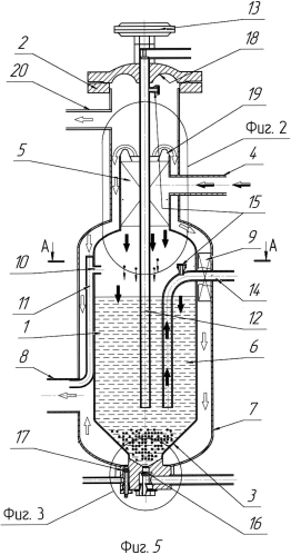Скважинный приустьевой отбойник и способ отделения примесей от газожидкостного потока (патент 2569427)