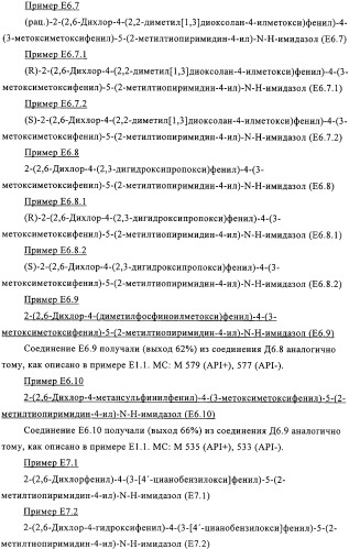 2-(2,6-дихлорфенил)диарилимидазолы, способ их получения (варианты), промежуточные продукты и фармацевтическая композиция (патент 2320645)