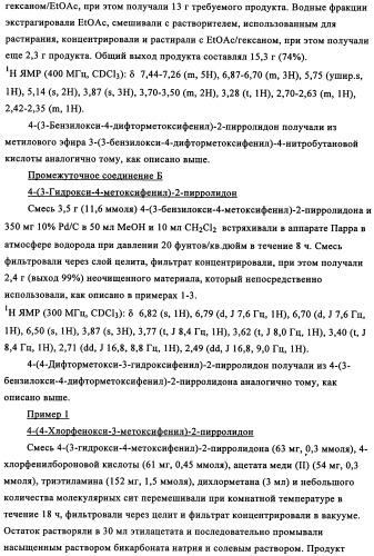 Производные 4-(4-алкокси-3-гидроксифенил)-2-пирролидона в качестве ингибиторов pde-4 для лечения неврологических синдромов (патент 2340600)