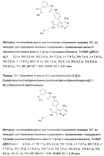 Производные пирролотриазина, применимые для лечения гиперпролиферативных нарушений и заболеваний, связанных с ангиогенезом (патент 2401269)