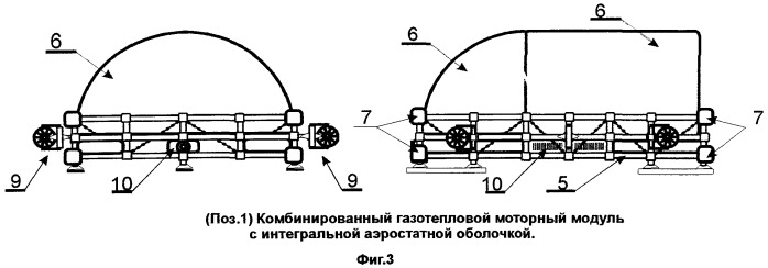 Аэростатический летательный аппарат (варианты) (патент 2511500)