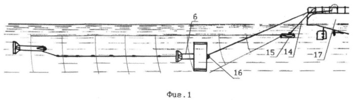 Одинарный двухсторонний контактный трал (патент 2385253)