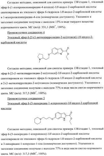 Производные индола в качестве антагонистов гистаминовых рецепторов (патент 2382778)