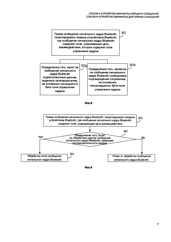 Способ и устройство (варианты) передачи сообщений, способ и устройство (варианты) для приема сообщений (патент 2641889)