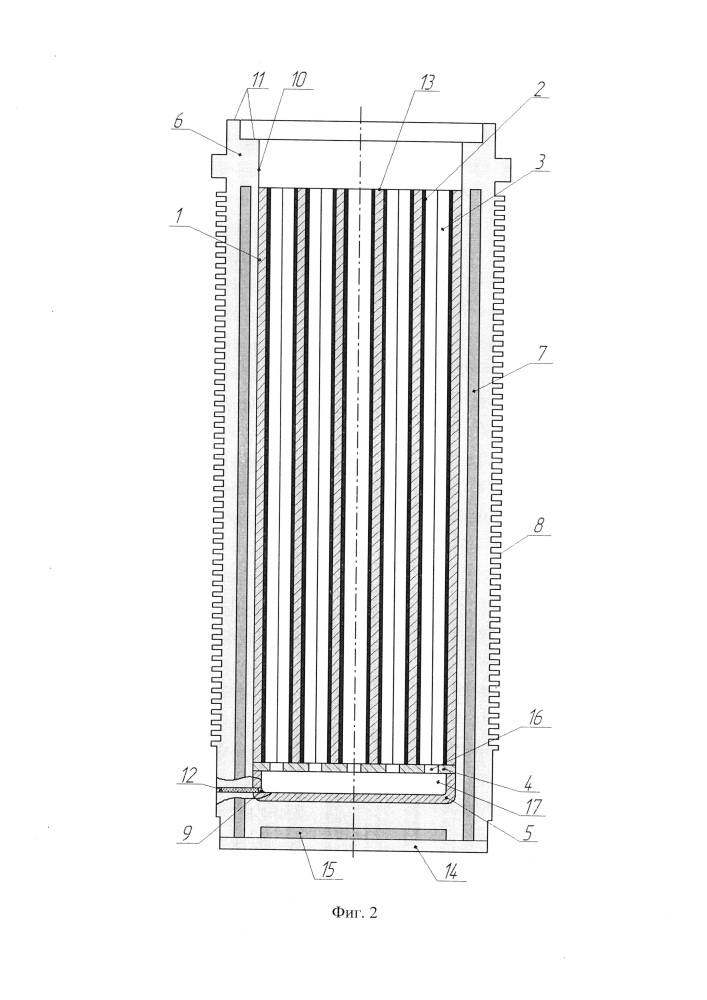 Способ изготовления корпуса контейнера для тук с чехлом из высокопрочного чугуна с шаровидным графитом (патент 2646852)