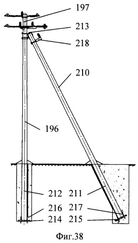 Комплект для сооружения опоры воздушной линии электропередач (патент 2521984)