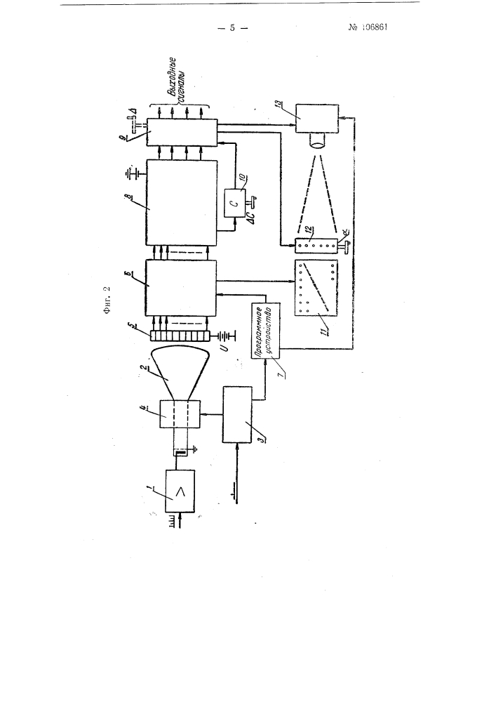 Автоматический анализатор (патент 106861)