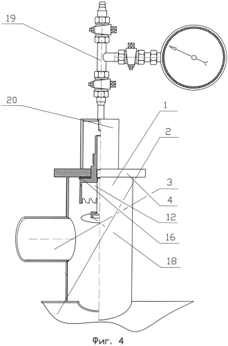 Устройство для присоединения к действующему трубопроводу без снижения давления транспортируемой среды (патент 2571989)