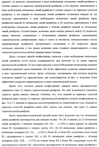 Жидкокристаллический дисплей, способ возбуждения жидкокристаллического дисплея и телевизионный приемник (патент 2483361)