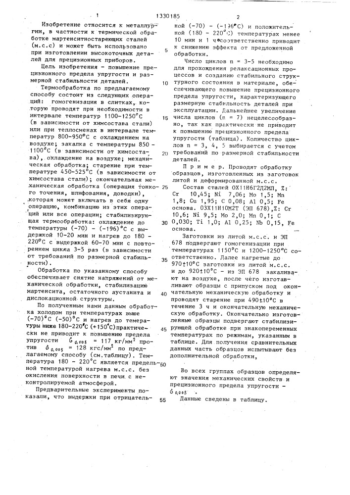 Способ обработки деталей (патент 1330185)
