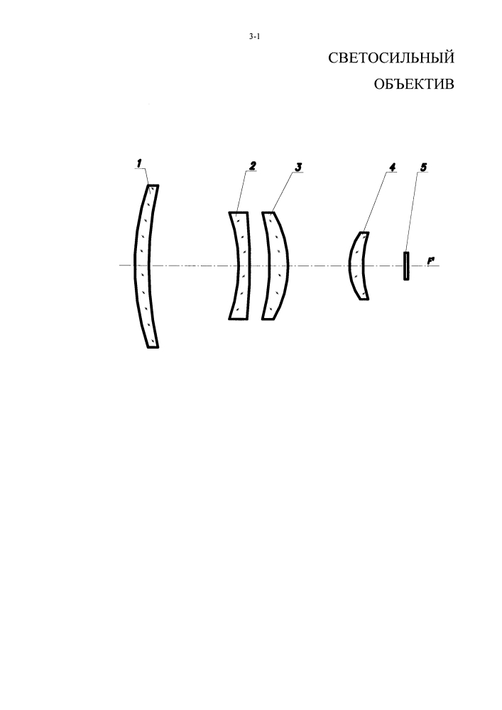 Светосильный объектив (патент 2630194)